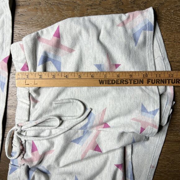 Le Lis Collection Womens 2 Piece Knit Pajama Set Stars Size Large - Picture 7 of 8